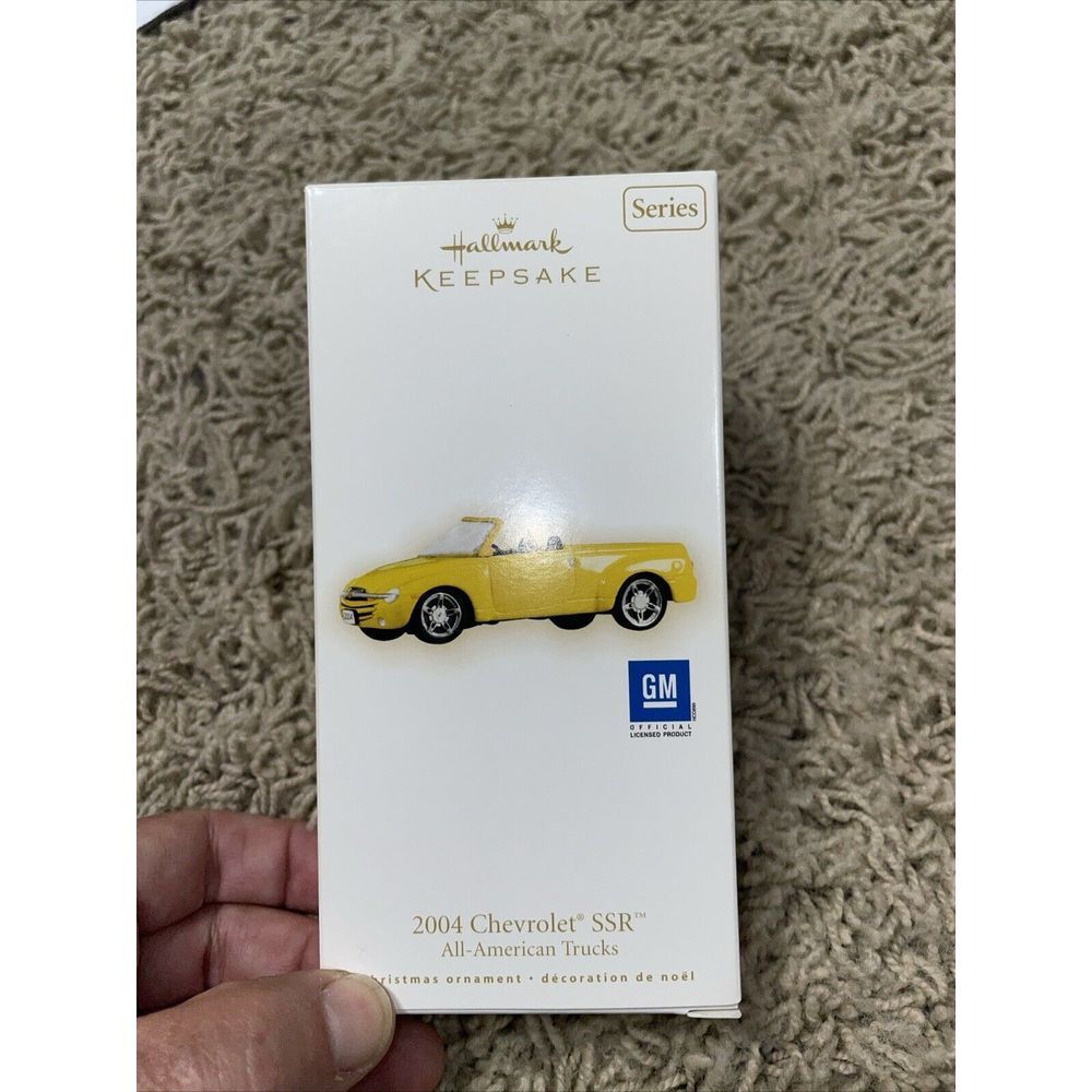 HALLMARK 2004 Chevrolet SSR #15 in All American Trucks. Dated 2009 Christmas.‎